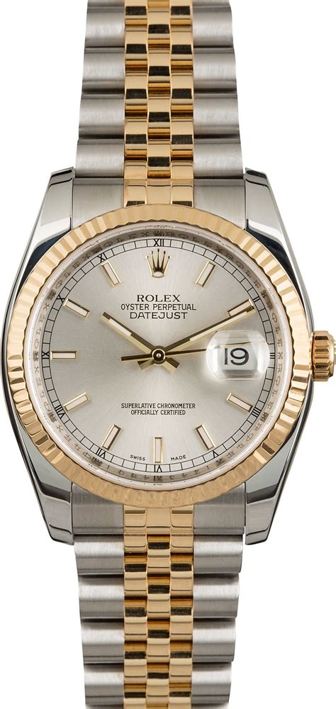 rolex datejust used mens